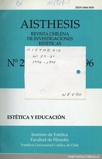 Estética: educación de los sentidos y sentido de la educación