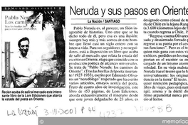 Neruda y sus pasos en Oriente