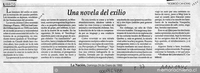 Una novela del exilio