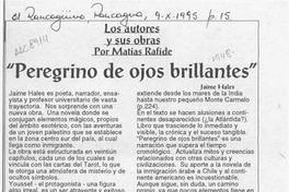 Peregrino de ojos brillantes