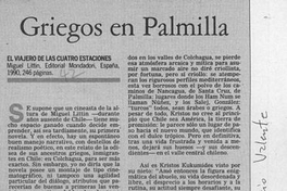 Griegos en Palmilla