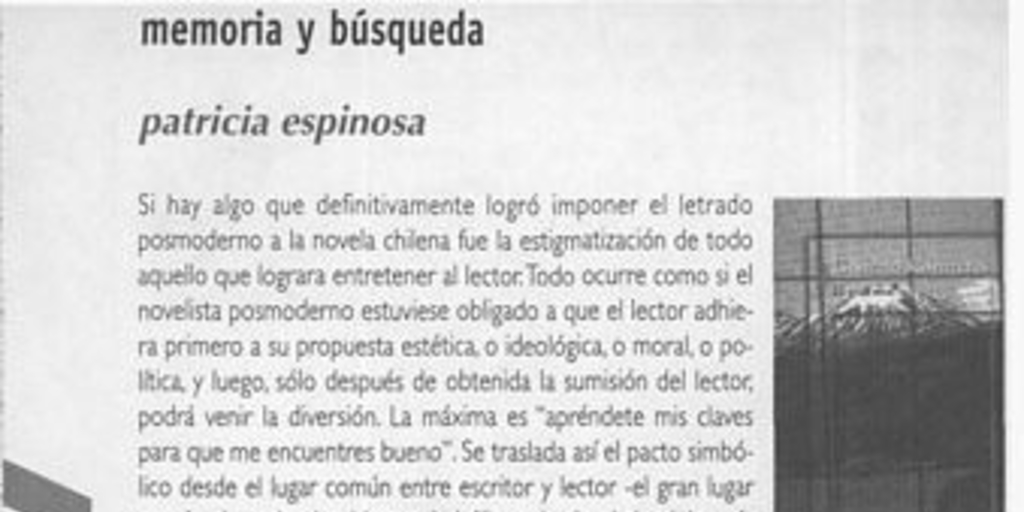 Memoria y búsqueda