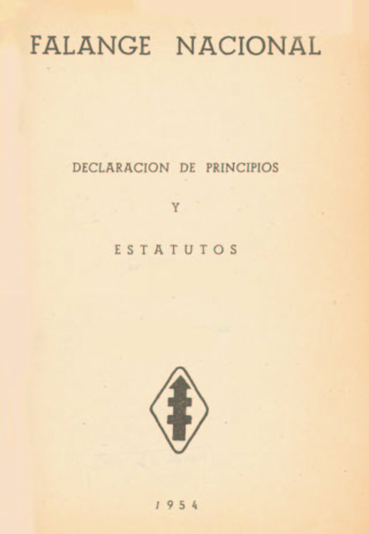 Declaración de principios y estatutos