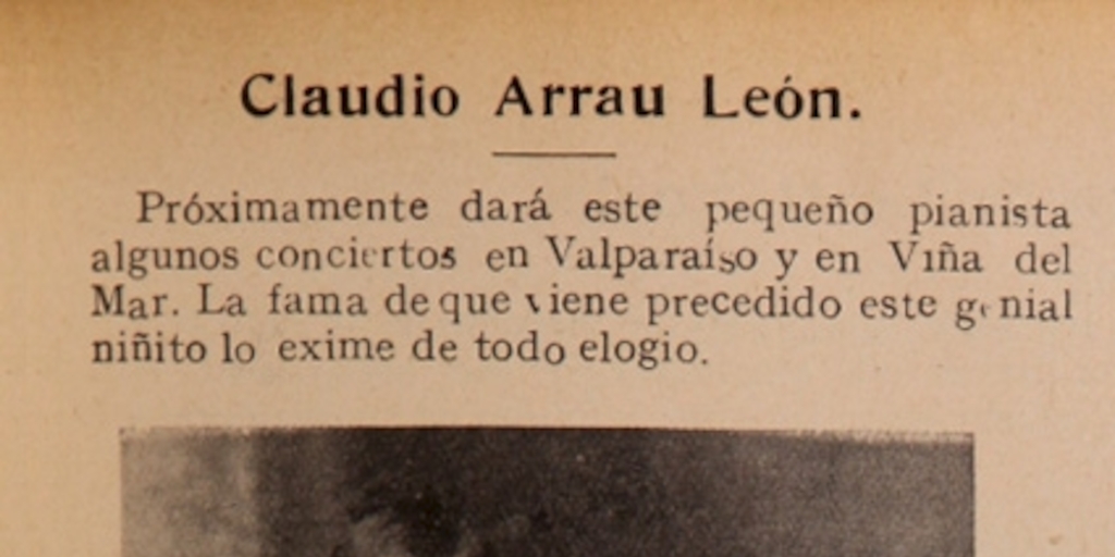 Claudio Arrau León