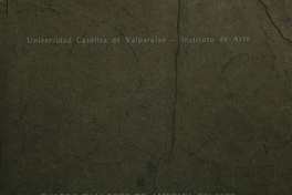 Cuatro talleres de América en 1979 :clases dictadas en la Escuela de Arquitectura de la Universidad Católica de Valparaíso, durante el año académico 1979