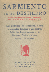 Sarmiento en el destierro