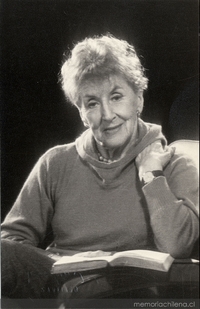 La escritora Alicia Amor, ca. 1980
