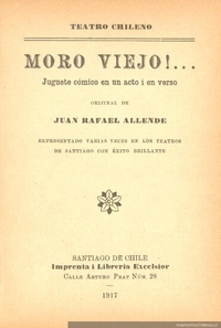 Moro viejo : juguete cómico en un acto i en verso