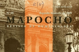 Mapocho: n° 66, segundo semestre de 2009