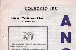 Ancoa: nº 2, noviembre 1981