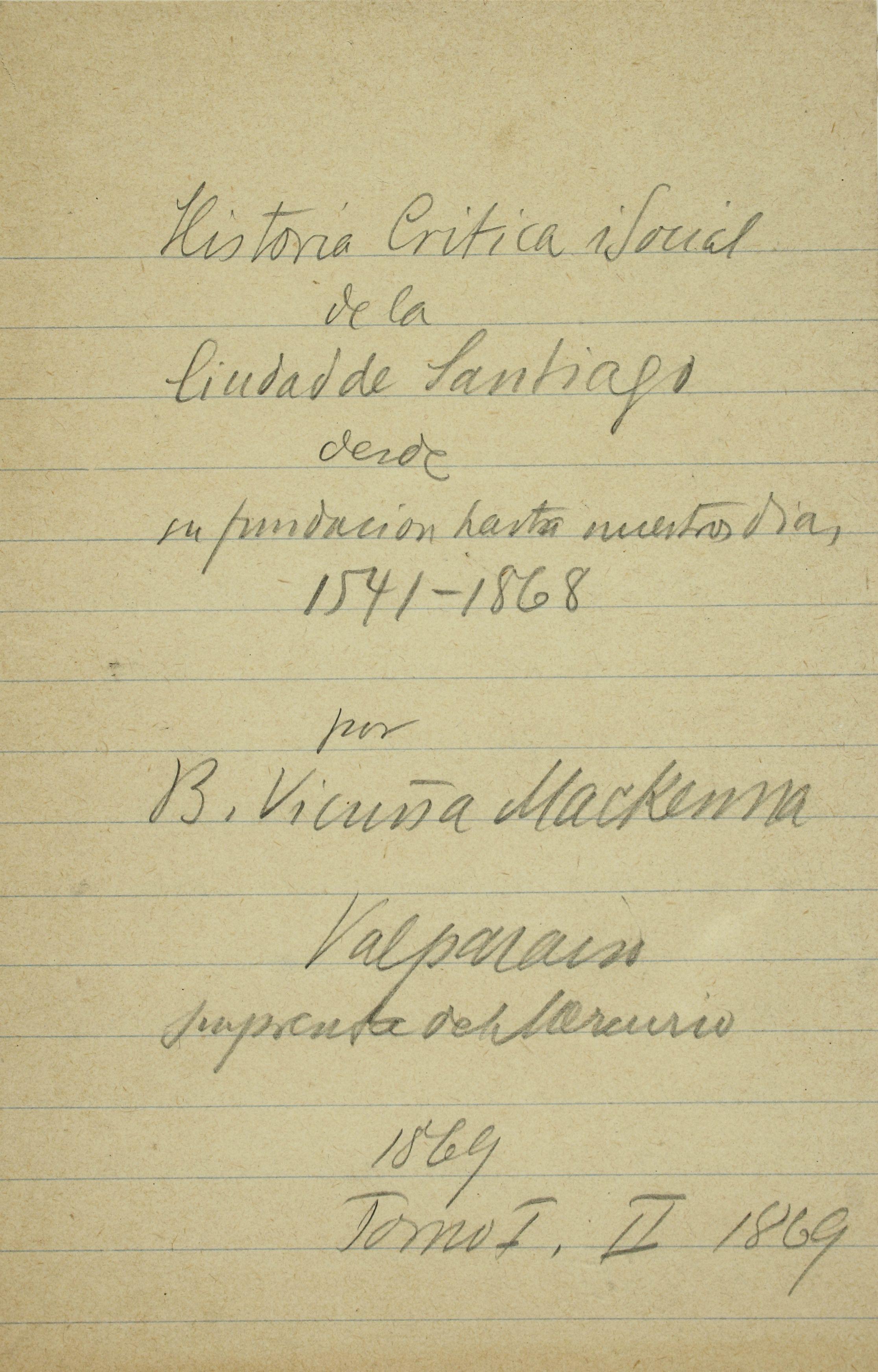 Fichas manuscritas de historiadores chilenos sobre léxico araucano