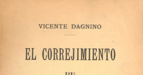 El correjimiento de Arica : 1535-1784