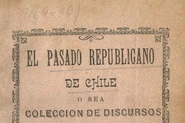 Administración Joaquín Pérez : discurso ante el Congreso Nacional de 1862