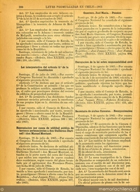 Lei interpretativa del artículo 5° de la Constitucion