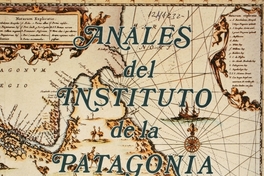 Magallania: Anales del Instituto de la Patagonia, Ciencias Humanas, vol. 36, nº 1, 2008