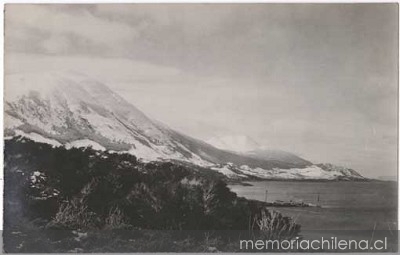 Vista de cerro en la Patagonia