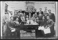 Federación Obrera de Chile: asistentes al 1º Congreso Regional del Salitre, 1915