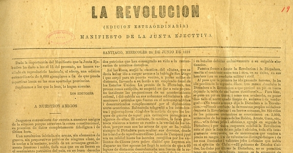 Manifiesto de la Junta Ejecttiva [sic]