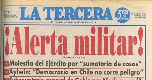 ¡Alerta militar!