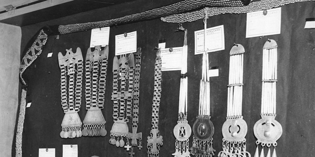 Joyería mapuche, Museo Mapuche de Cañete, Chile