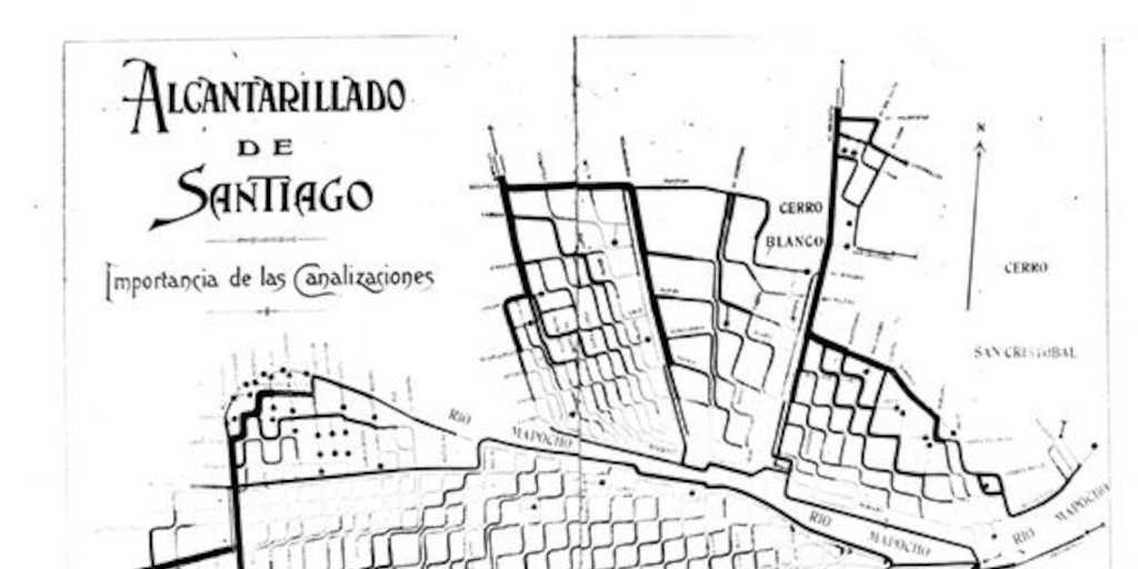 Alcantarillado de Santiago, importancia de las canalizaciones