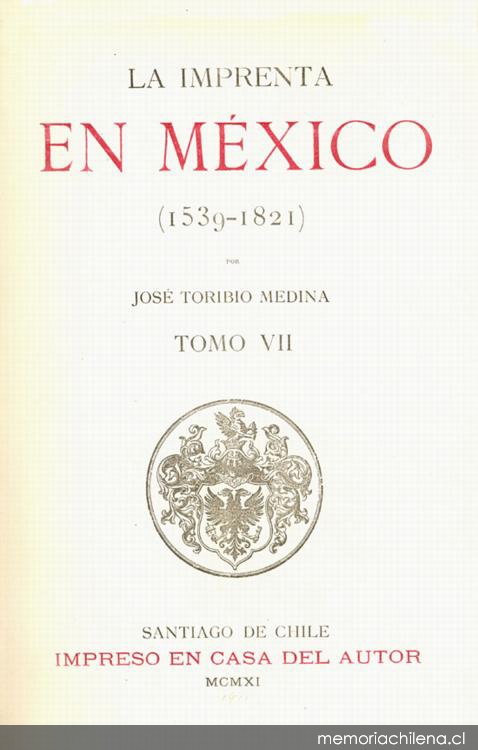 La imprenta en México: (1539-1821), Tomo VII