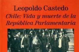 La huelga de la carne. Elecciones parlamentarias. Recabarren entre en escena. La elección presidencial. El terremoto de Valparaíso. Juicio histórico sobre Riesco