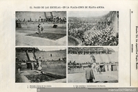 El paseo de las escuelas en la plaza Circo de Playa Ancha