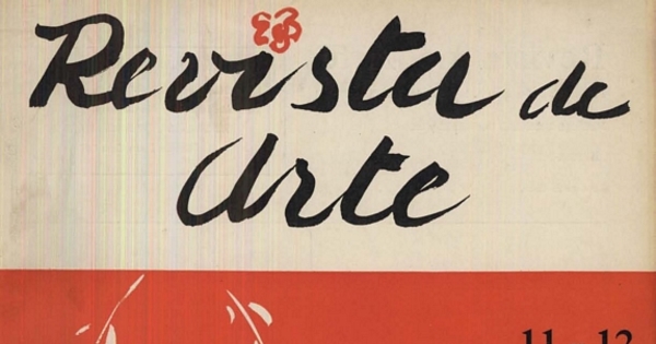 Revista de arte: n° 11-12, 1958