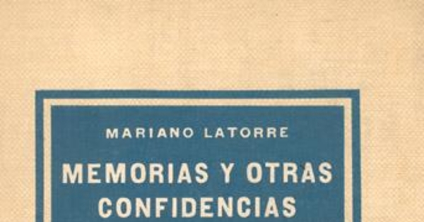 Memorias y otras confidencias