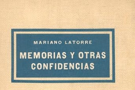 Memorias y otras confidencias