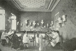 Clase de Dibujo, 1909