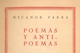 Poemas y antipoemas