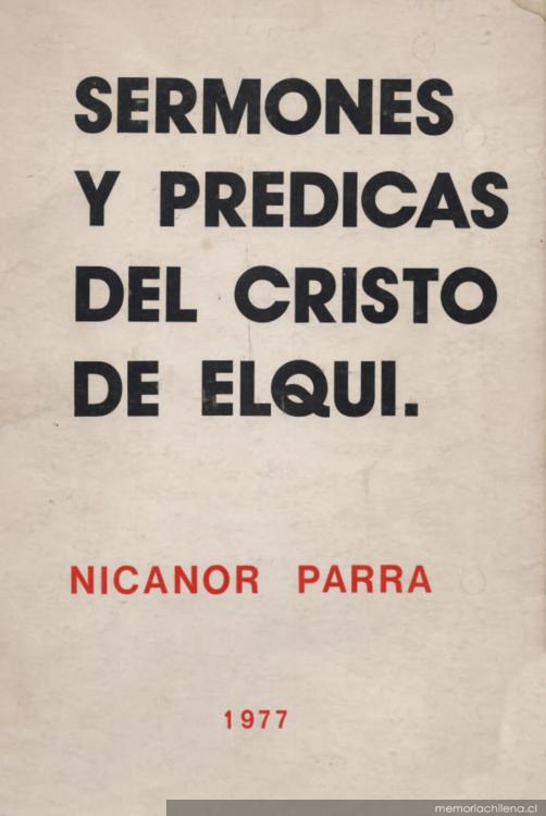 Sermones y prédicas del Cristo de Elqui