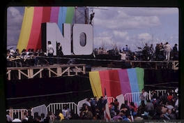 Manifestación ciudadana a favor del No, 1988