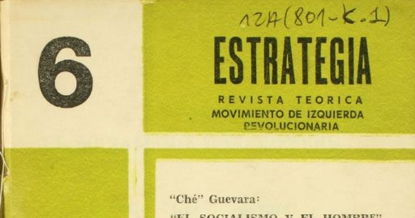 Estrategia: no. 6, septiembre 1966