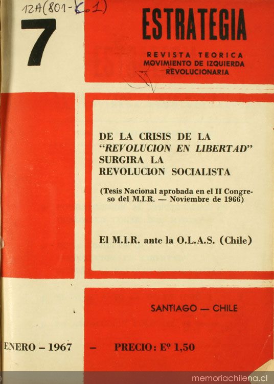 Estrategia: n° 7, enero 1967