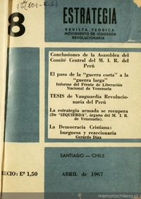 Estrategia: n° 8, abril 1967