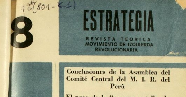 Estrategia: n° 8, abril 1967