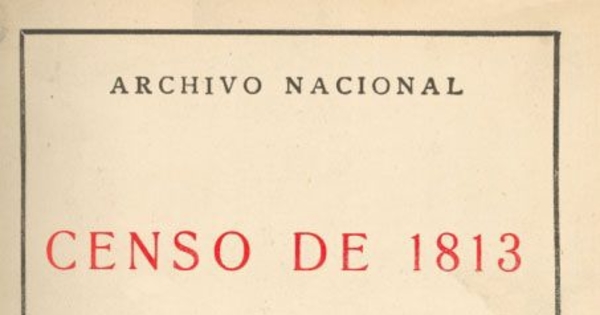 Censo de 1813