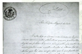 Decreto de Ejecución Censo 1843