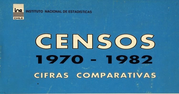 Censos de 1970-1982: cifras comparativas: tomo 3