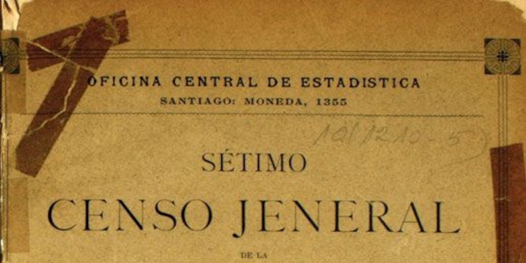 Sétimo Censo Jeneral de la Población de Chile: levantado el 28 de noviembre de 1895: tomo cuarto