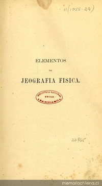 Elementos de jeografía física