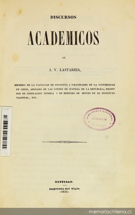 Discursos académicos