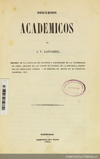 Discursos académicos