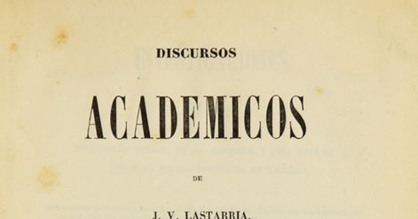 Discursos académicos