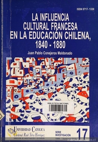 La influencia cultural francesa en la educación chilena, 1840-1880