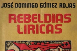 Rebeldías líricas