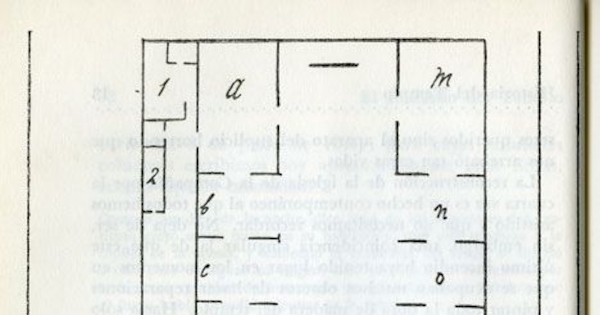 Plano del Templo de la Compañía de Santiago de Chile, ca. 1863